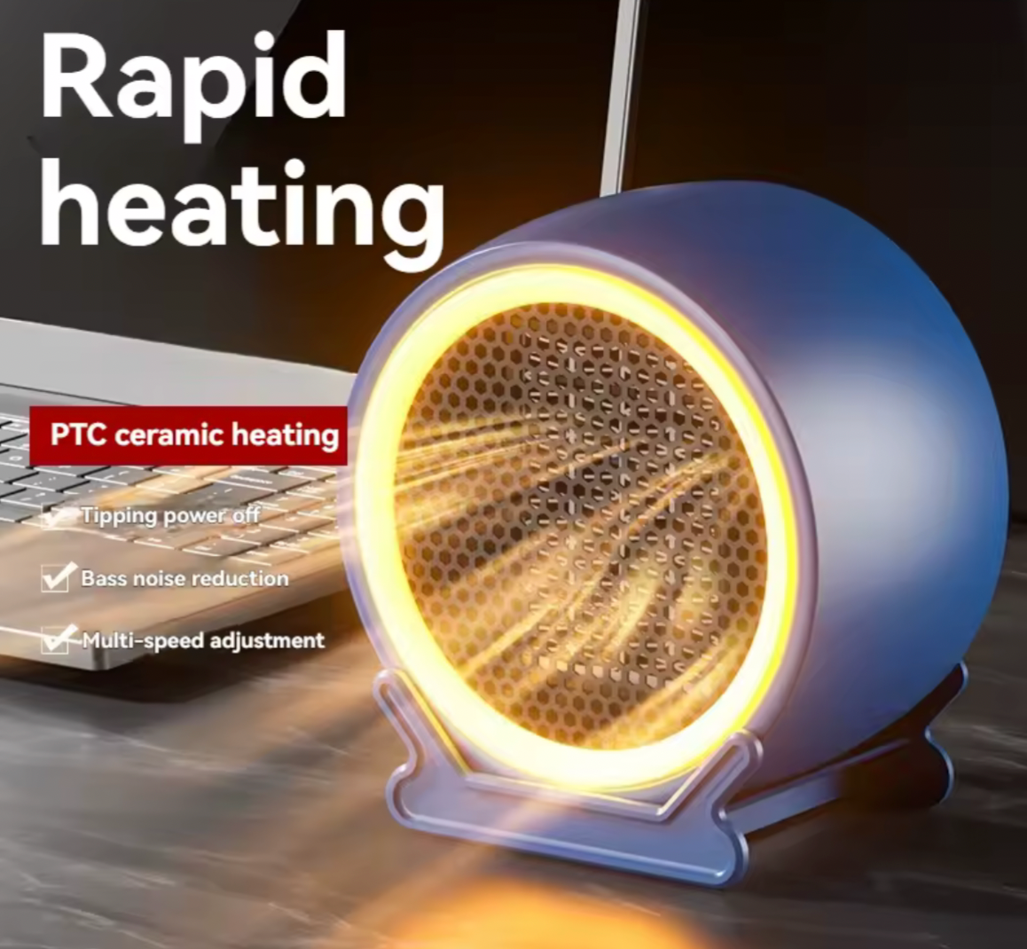 Portable electric heater fast heating small fast heating artifact small sun home tilt power off protection