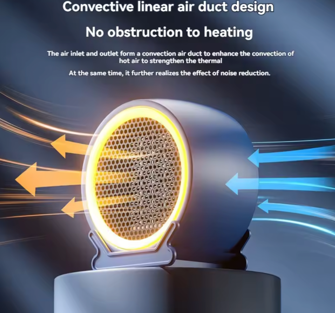 Portable electric heater fast heating small fast heating artifact small sun home tilt power off protection
