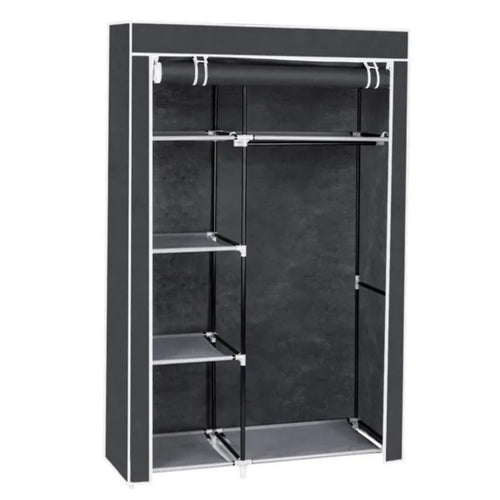 64 Portable Closet Storage Organizer Wardrobe
