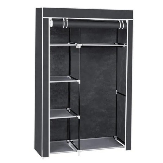 64 Portable Closet Storage Organizer Wardrobe