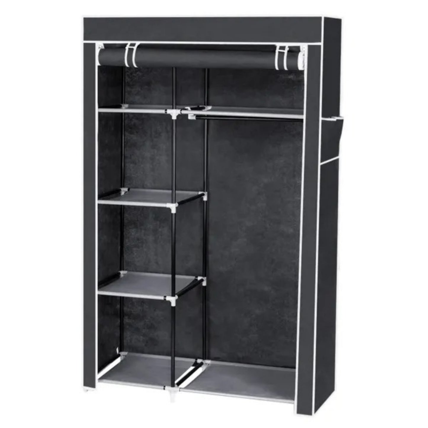 64 Portable Closet Storage Organizer Wardrobe