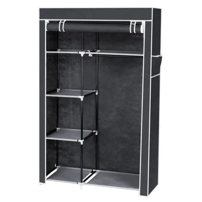 64 Portable Closet Storage Organizer Wardrobe