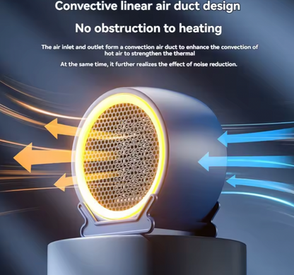 Portable electric heater fast heating small fast heating artifact small sun home tilt power off protection