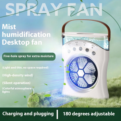 Portable Mini Humidifier Fan