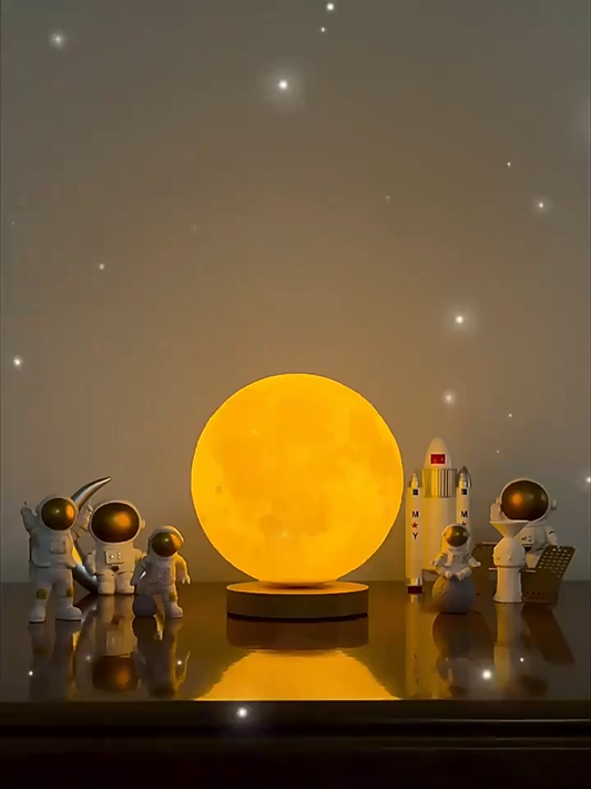 Creative 3D Magnetic Floating Levitating Moon Lamp